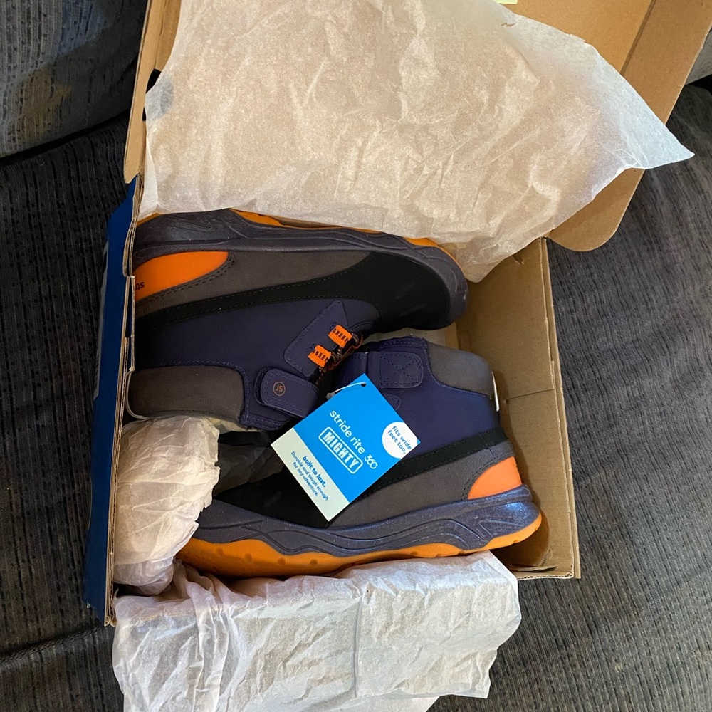 Toddler size 13 boots, new with tags